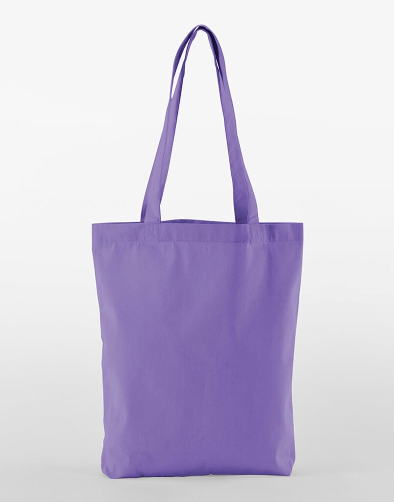 Tote bag Westford Mill EarthAware® Organic Twill Tote violet