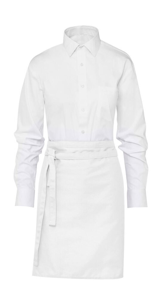 SG Accessories - BISTRO BRUSSELS Short Bistro Apron blanc