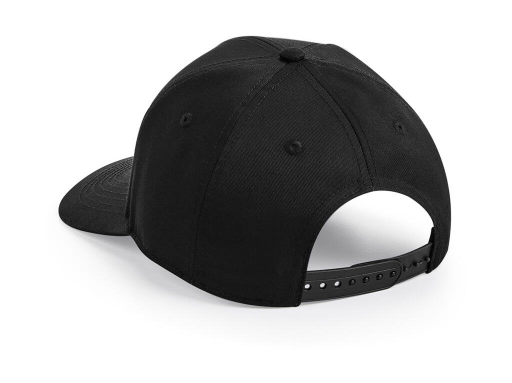 Casquette Beechfield Urbanwear 5 Panel Snapback noir