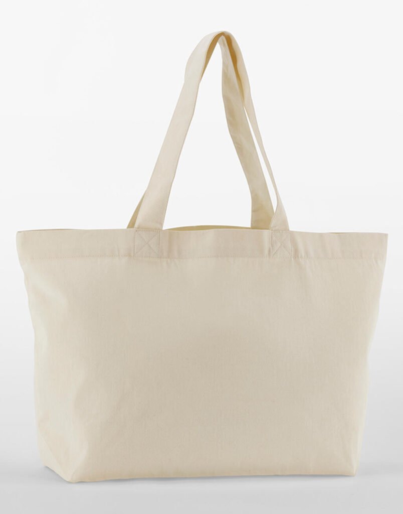 Tote bag Westford Mill EarthAware® Organic Twill Shopper naturel