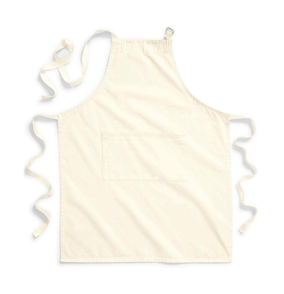 Westford Mill FairTrade Cotton Craft Apron naturel