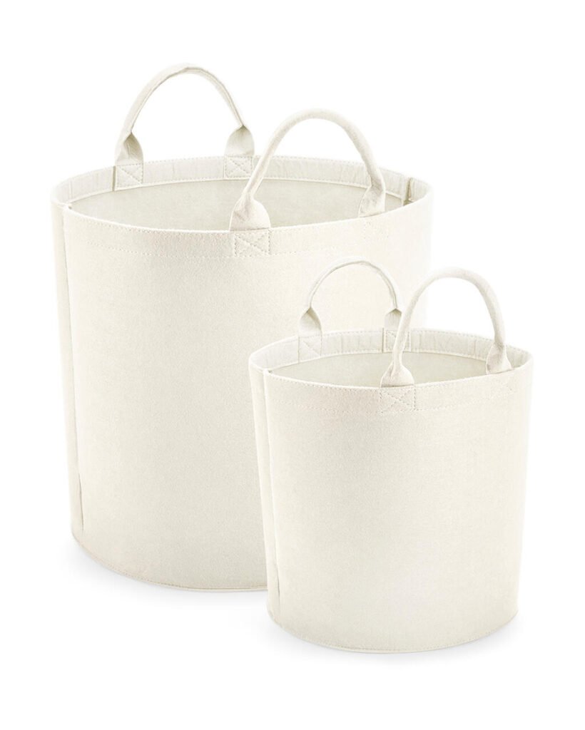 Sac Bagbase Felt Trug soft white