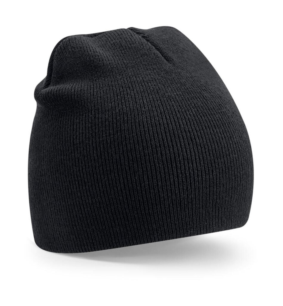 Bonnet Beechfield Recycled Original Pull-On noir