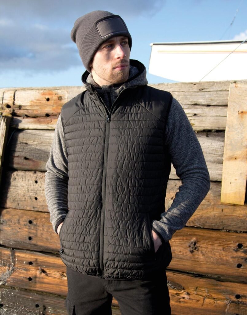 Doudoune Result Recycled Thermoquilt Gilet gris / noir