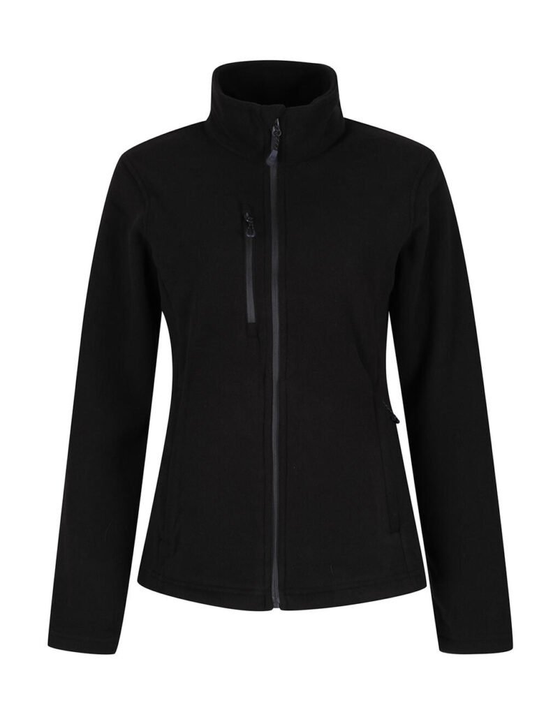 Polaire Regatta Professional Honestly Made Recycled Full Zip Fleece noir