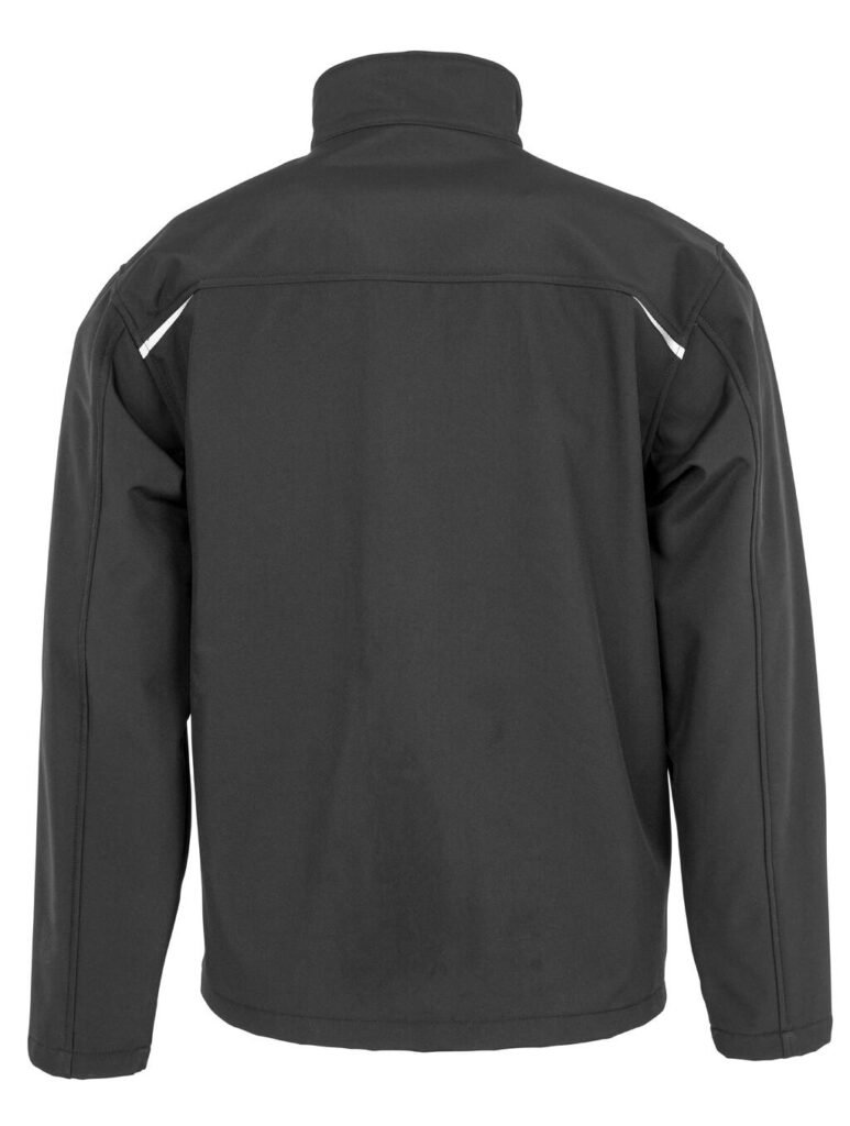 Result Recycled Recycled 3-Layer Printable Softshell noir