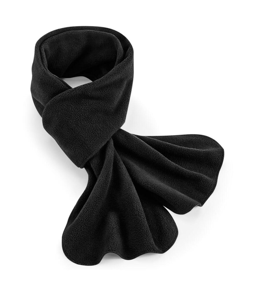 Beechfield Recycled Fleece Scarf noir