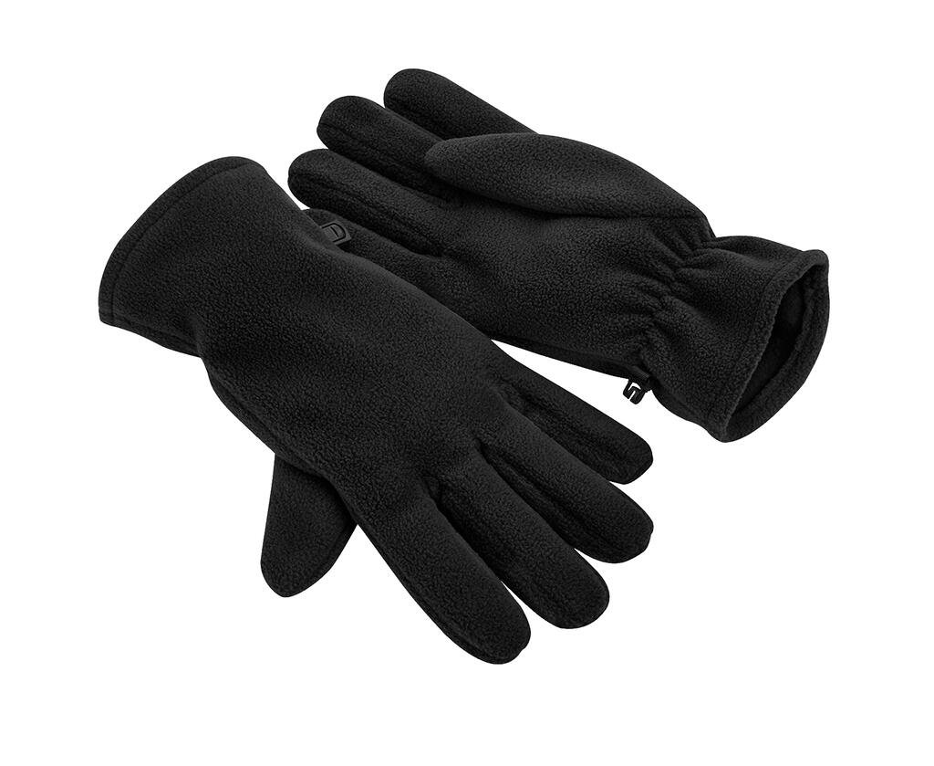 Beechfield Recycled Fleece Gloves noir