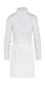 BRUSSELS Short Bistro Apron Pocket