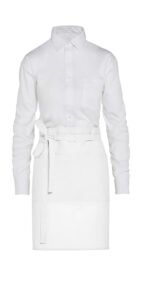BRUSSELS Short Recycled Bistro Apron Pocket