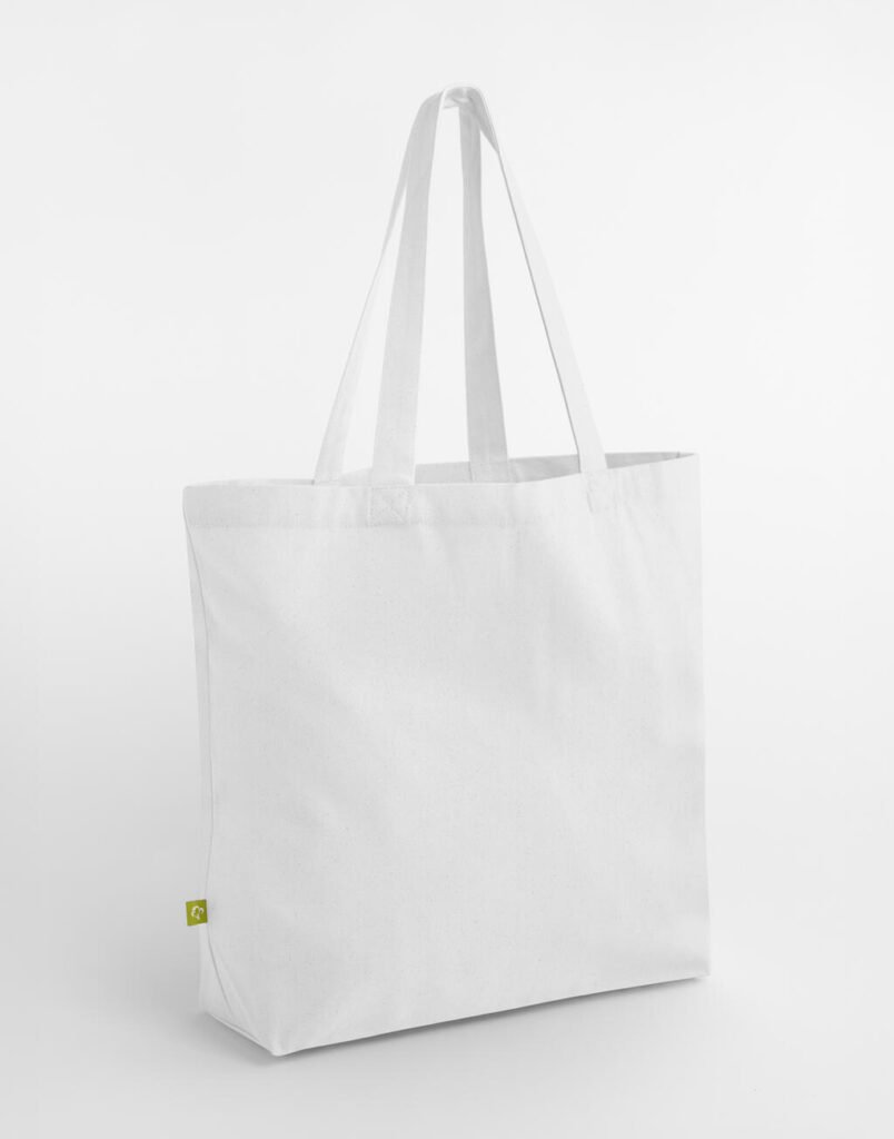 Tote bag Westford Mill EarthAware® Organic Maxi for Life blanc