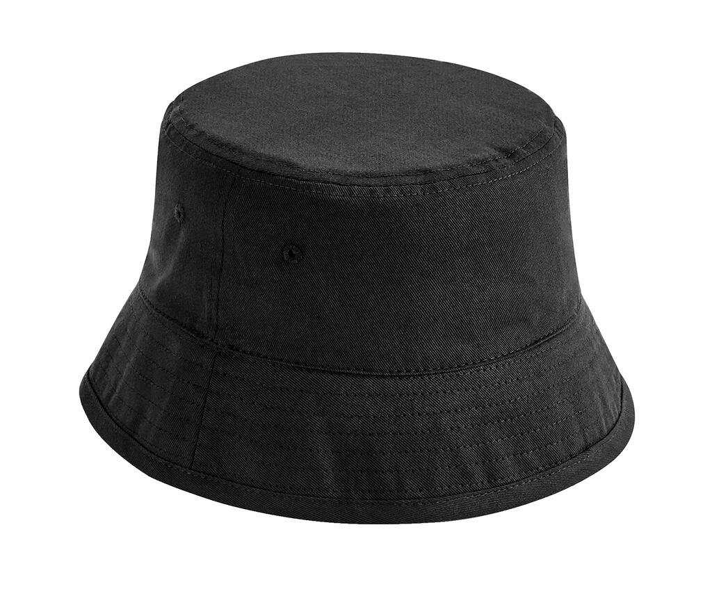 Beechfield Organic Cotton Bucket Hat noir