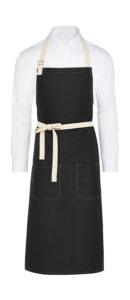 SANTORINI Contrasted Bib Apron Pocket
