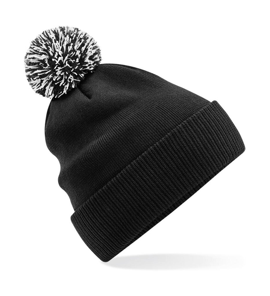 Beechfield Recycled Snowstar® noir / blanc