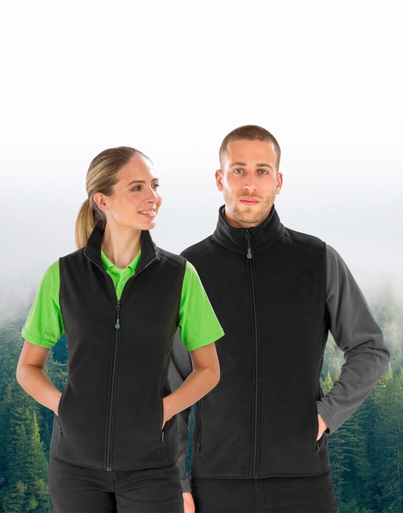 Polaire Result Recycled Fleece Polarthermic Bodywarmer noir