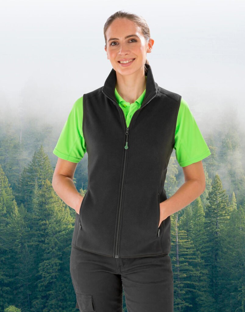 Polaire Result Recycled Fleece Polarthermic Bodywarmer noir