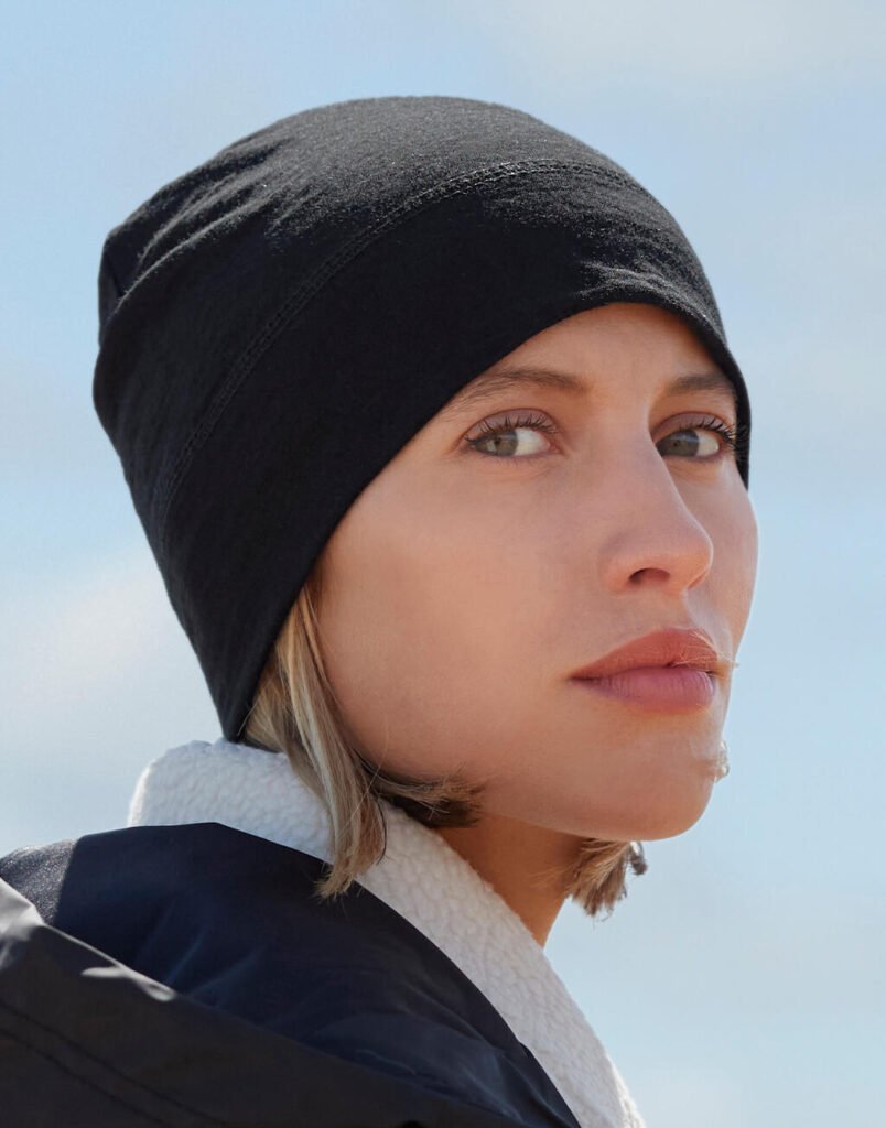 Bonnet Beechfield Merino noir