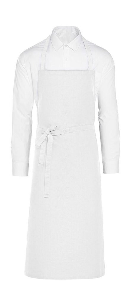 SG Accessories - BISTRO PARIS - Recycled Bib Apron blanc