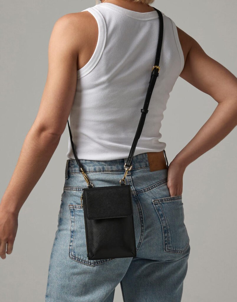 Sac Bagbase Boutique Cross Body Phone Pouch noir