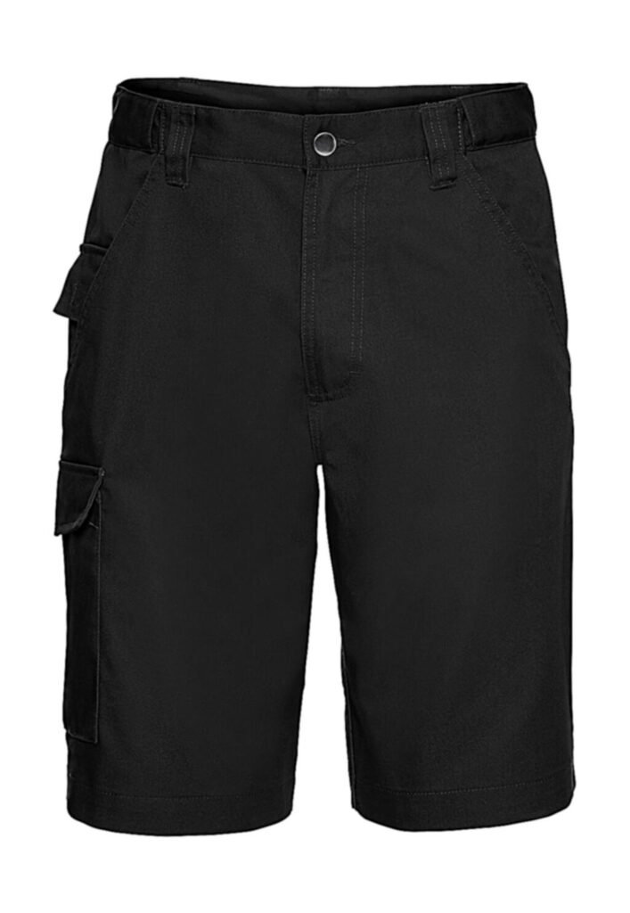 Russell Athletic Twill Workwear Shorts noir