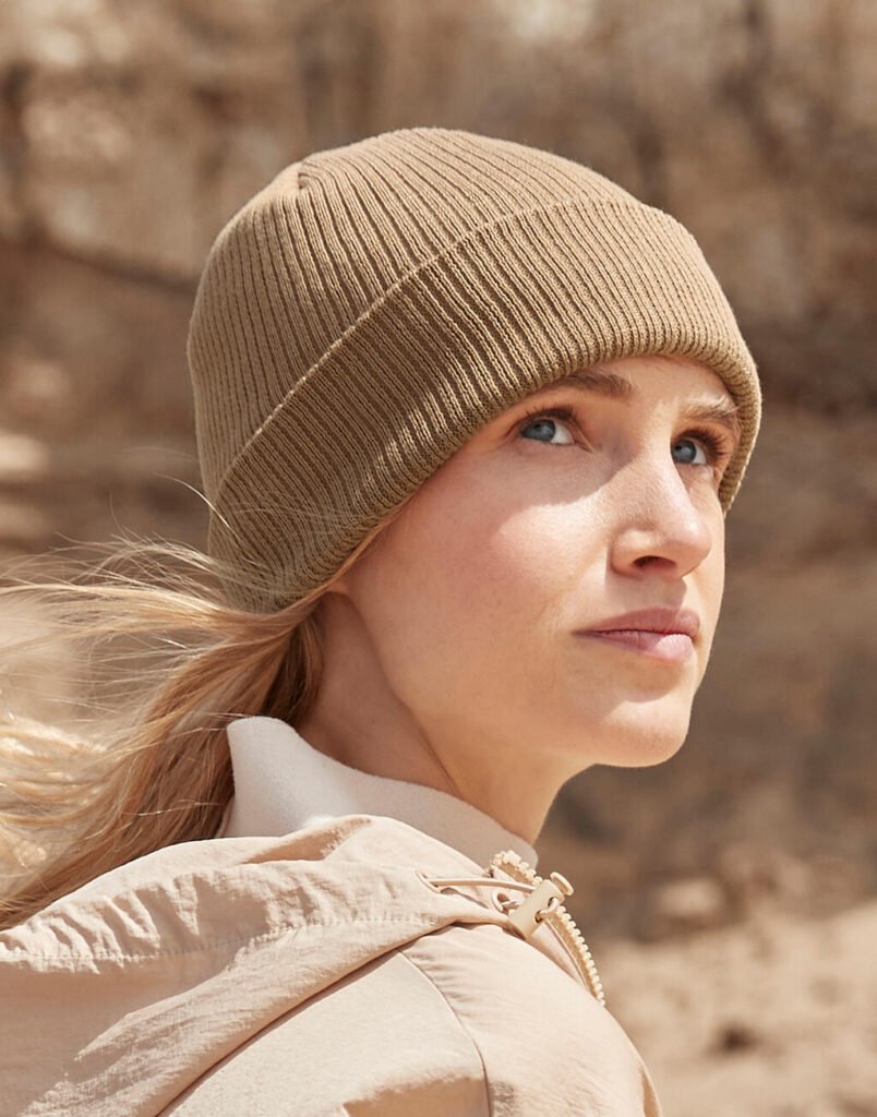 Bonnet Beechfield Polylana® Ribbed biscuit