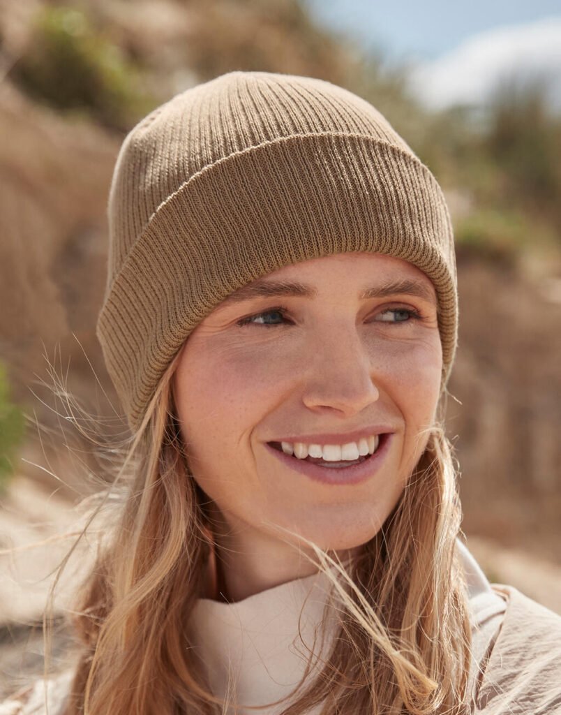 Bonnet Beechfield Polylana® Ribbed biscuit