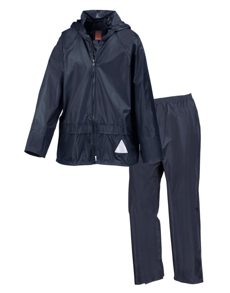 Veste Result Junior Waterproof Set marine