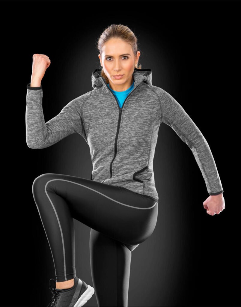 Haut de sport Spiro Microfleece Hoodi
